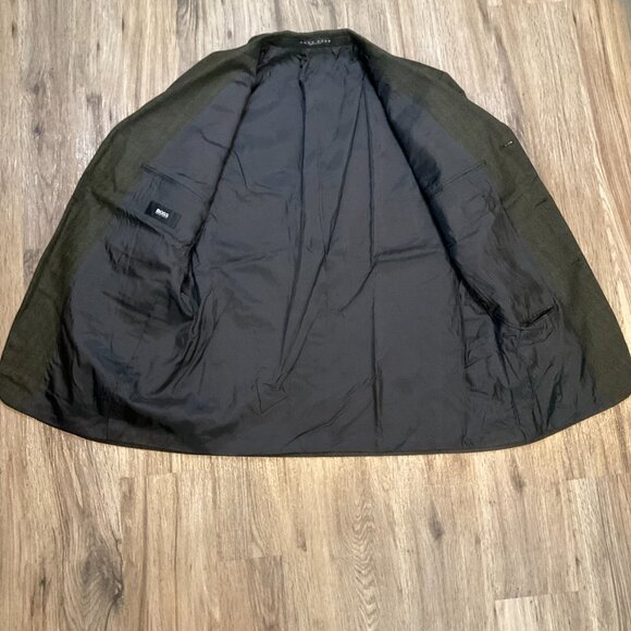 HUGO BOSS Blazer Sports Coat Suit Jacket Size 42S Cashmere & Wool USA Made - Picture 4 of 12